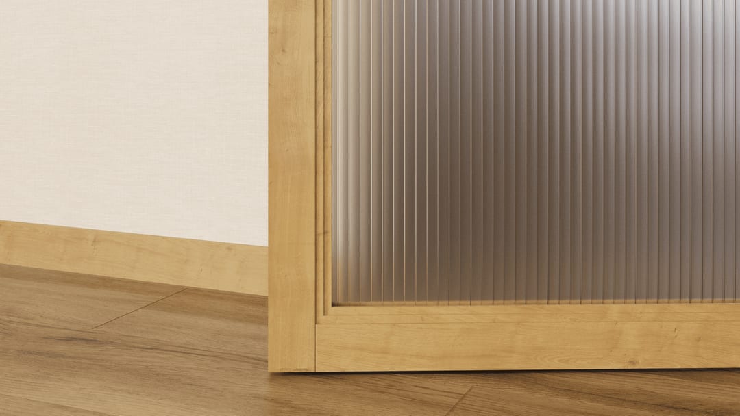 Drzwi Oslo Glass we wnętrzu
