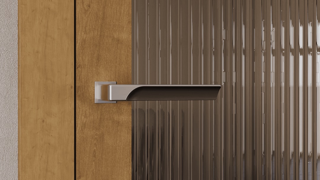 Klamka Flash minimal — okucie do drzwi Paris Glass